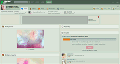 Desktop Screenshot of bttrflykiss.deviantart.com