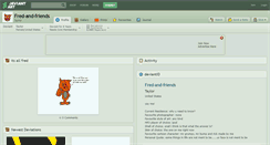 Desktop Screenshot of fred-and-friends.deviantart.com