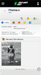 Mobile Screenshot of firema-n.deviantart.com