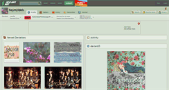 Desktop Screenshot of heymyidols.deviantart.com