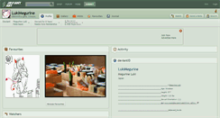 Desktop Screenshot of lukimegurine.deviantart.com