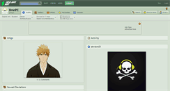 Desktop Screenshot of dmnpc.deviantart.com