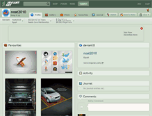 Tablet Screenshot of noat2010.deviantart.com