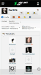 Mobile Screenshot of bard24.deviantart.com
