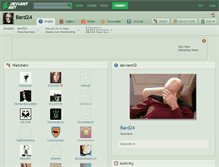 Tablet Screenshot of bard24.deviantart.com