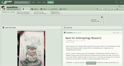 Desktop Screenshot of mystoftime.deviantart.com