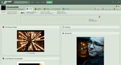 Desktop Screenshot of chroma3000.deviantart.com