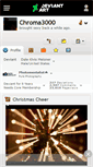 Mobile Screenshot of chroma3000.deviantart.com
