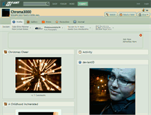 Tablet Screenshot of chroma3000.deviantart.com