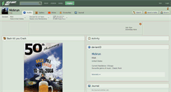 Desktop Screenshot of nickrun.deviantart.com