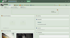 Desktop Screenshot of dutopia.deviantart.com