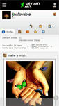 Mobile Screenshot of jnalovable.deviantart.com