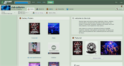 Desktop Screenshot of club-culture.deviantart.com