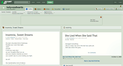 Desktop Screenshot of hollywoodheartts.deviantart.com