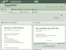 Tablet Screenshot of hollywoodheartts.deviantart.com