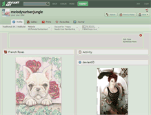 Tablet Screenshot of melodysurbanjungle.deviantart.com