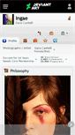Mobile Screenshot of ingae.deviantart.com