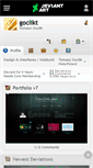 Mobile Screenshot of goclikt.deviantart.com