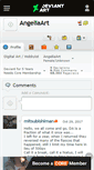 Mobile Screenshot of angeliaart.deviantart.com