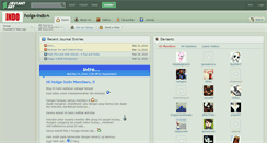 Desktop Screenshot of holga-indo.deviantart.com
