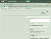 Tablet Screenshot of davinsunrider988.deviantart.com