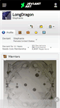 Mobile Screenshot of longdragon.deviantart.com