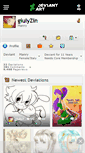 Mobile Screenshot of giulyzin.deviantart.com