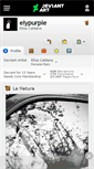 Mobile Screenshot of elypurple.deviantart.com
