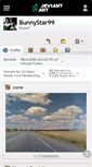 Mobile Screenshot of bunnystar99.deviantart.com