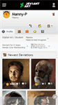Mobile Screenshot of manny-p.deviantart.com