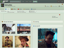 Tablet Screenshot of daimyodax.deviantart.com