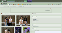Desktop Screenshot of missgre.deviantart.com