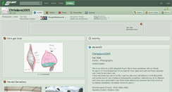 Desktop Screenshot of chrisdawe2005.deviantart.com