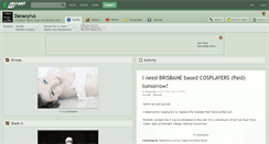 Desktop Screenshot of danacyrus.deviantart.com