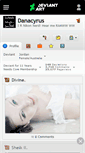 Mobile Screenshot of danacyrus.deviantart.com