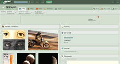 Desktop Screenshot of ghanayem.deviantart.com