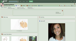Desktop Screenshot of mysterioushayze.deviantart.com
