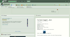 Desktop Screenshot of homeward.deviantart.com
