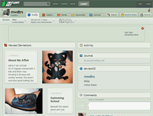 Tablet Screenshot of mwdtrs.deviantart.com