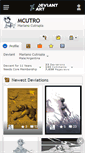 Mobile Screenshot of mcutro.deviantart.com