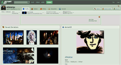 Desktop Screenshot of alistairpc.deviantart.com