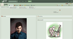 Desktop Screenshot of camds.deviantart.com