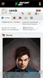 Mobile Screenshot of camds.deviantart.com