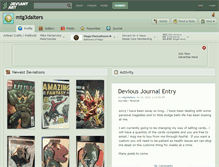 Tablet Screenshot of mtg3dalters.deviantart.com