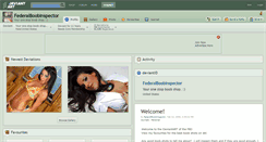 Desktop Screenshot of federalboobinspector.deviantart.com