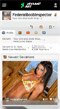 Mobile Screenshot of federalboobinspector.deviantart.com