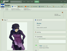 Tablet Screenshot of illucien.deviantart.com