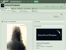Tablet Screenshot of anthonyfphotography.deviantart.com