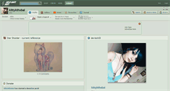 Desktop Screenshot of kittykthxbai.deviantart.com