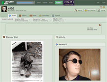 Tablet Screenshot of m12g.deviantart.com